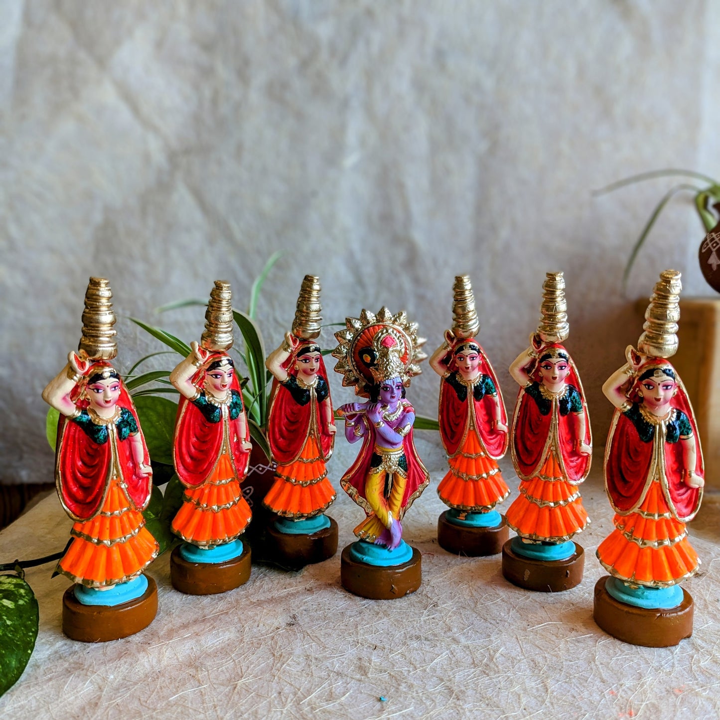 Gopi Set Navaratri Traditional Golu Doll