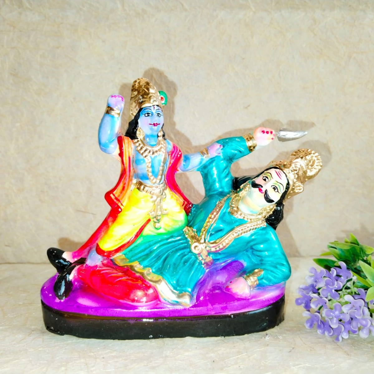 Golu Krishna Kamsavadhanam Navaratri Traditional Golu Doll