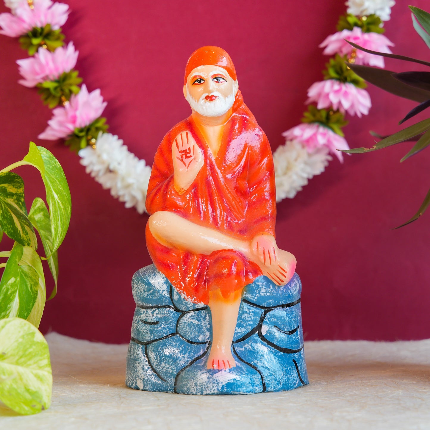 Sai Baba Spiritual Saint Of Shirdi Navaratri Traditional Golu Doll