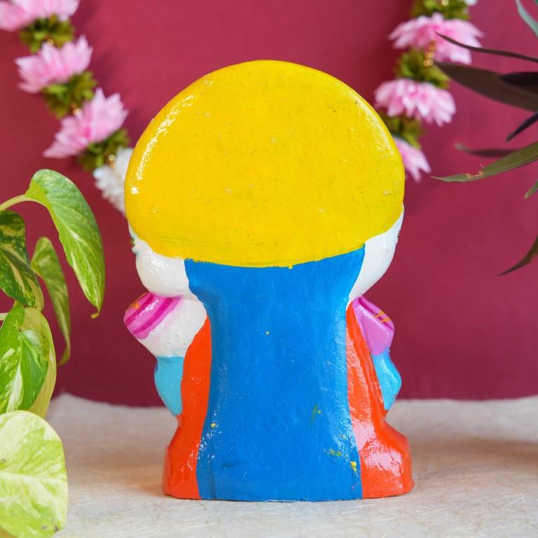 Handcrafted Lord Hayagreevar Navaratri Golu Doll with vibrant colors, intricate detailing, and a depiction of divine wisdom and prosperity.