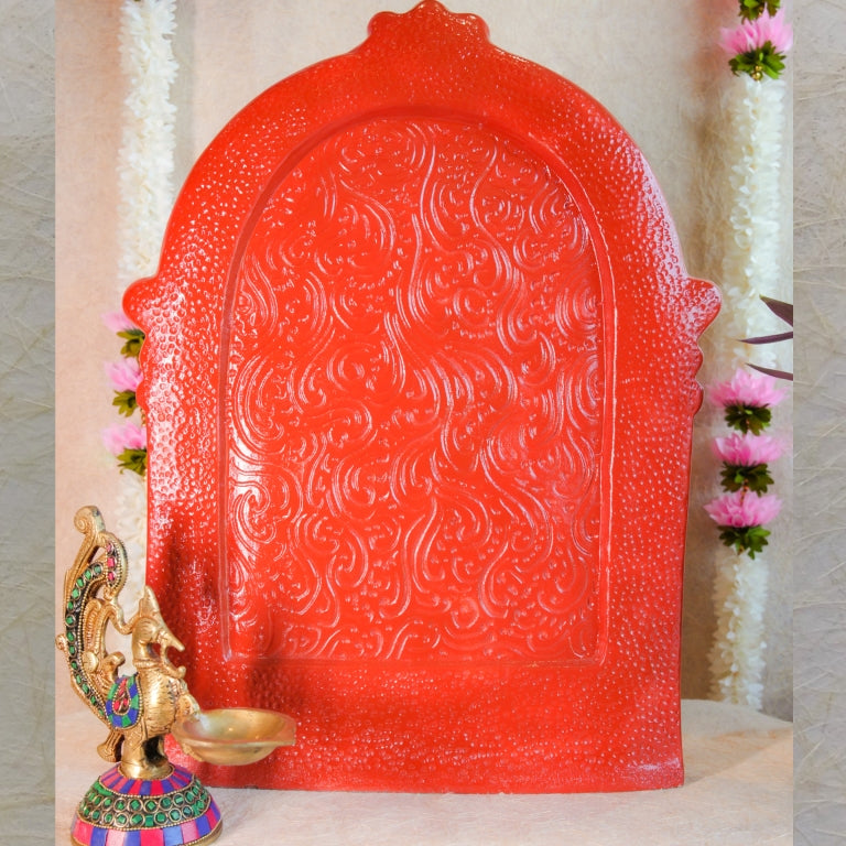 Handcrafted Lakshmi Kolhapur Amman Golu doll with vibrant colors, intricate detailing, and floral decorations.