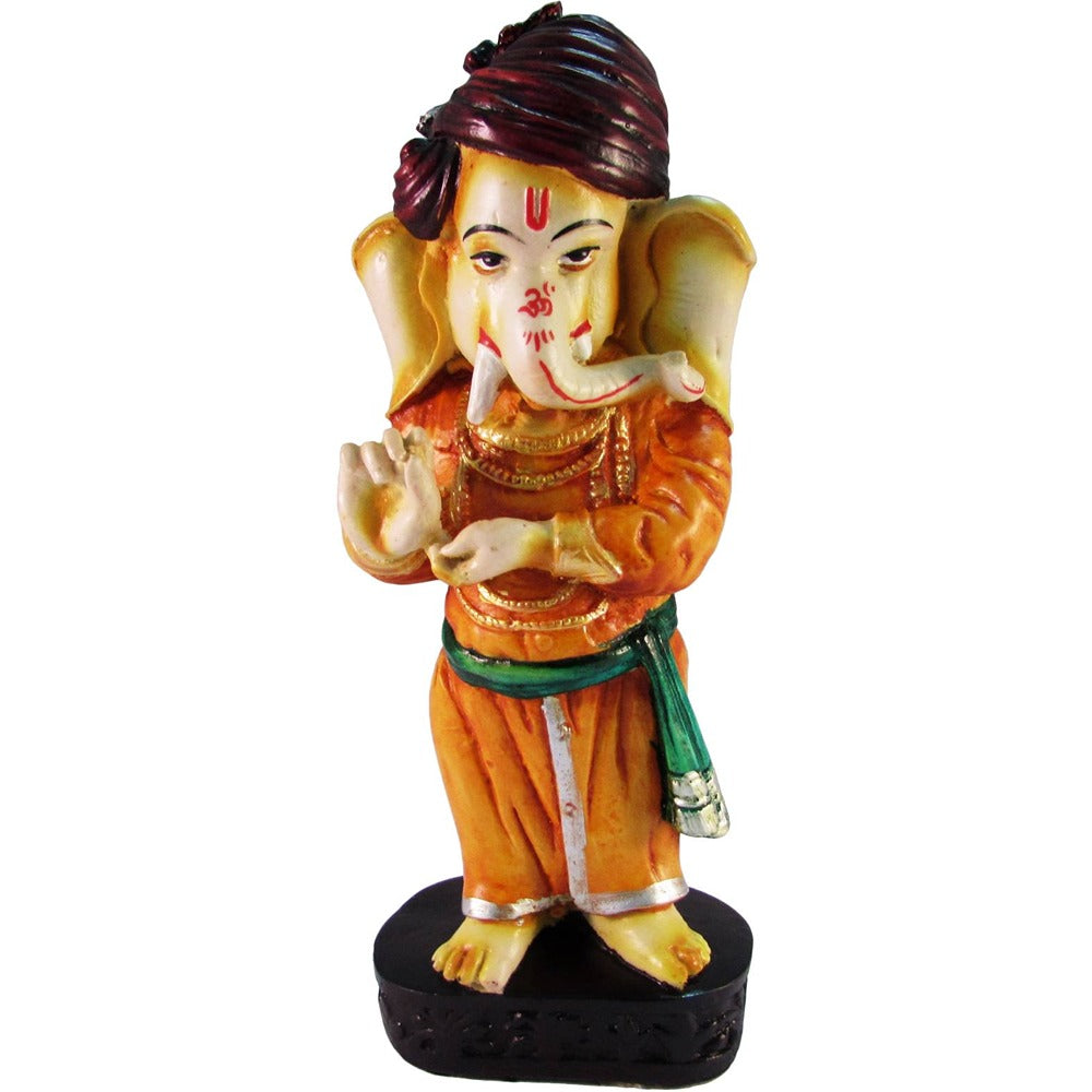 Enchanting Blessing Ganesha Idol – Standing Pose With Mudra