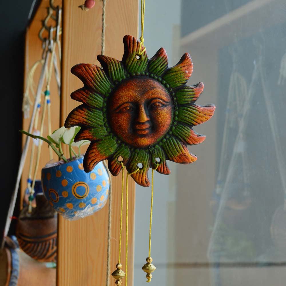 Earthen Sun Wall Hanging