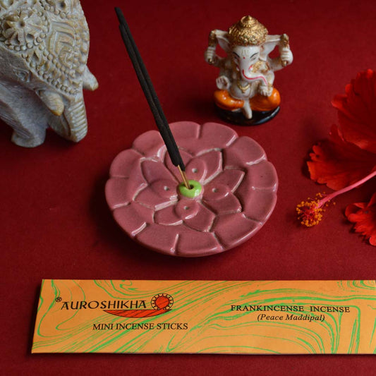 Cera Flower Incense Holder And Incense Set