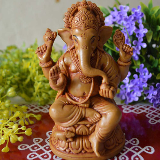 Chandan Lotus Ganesh