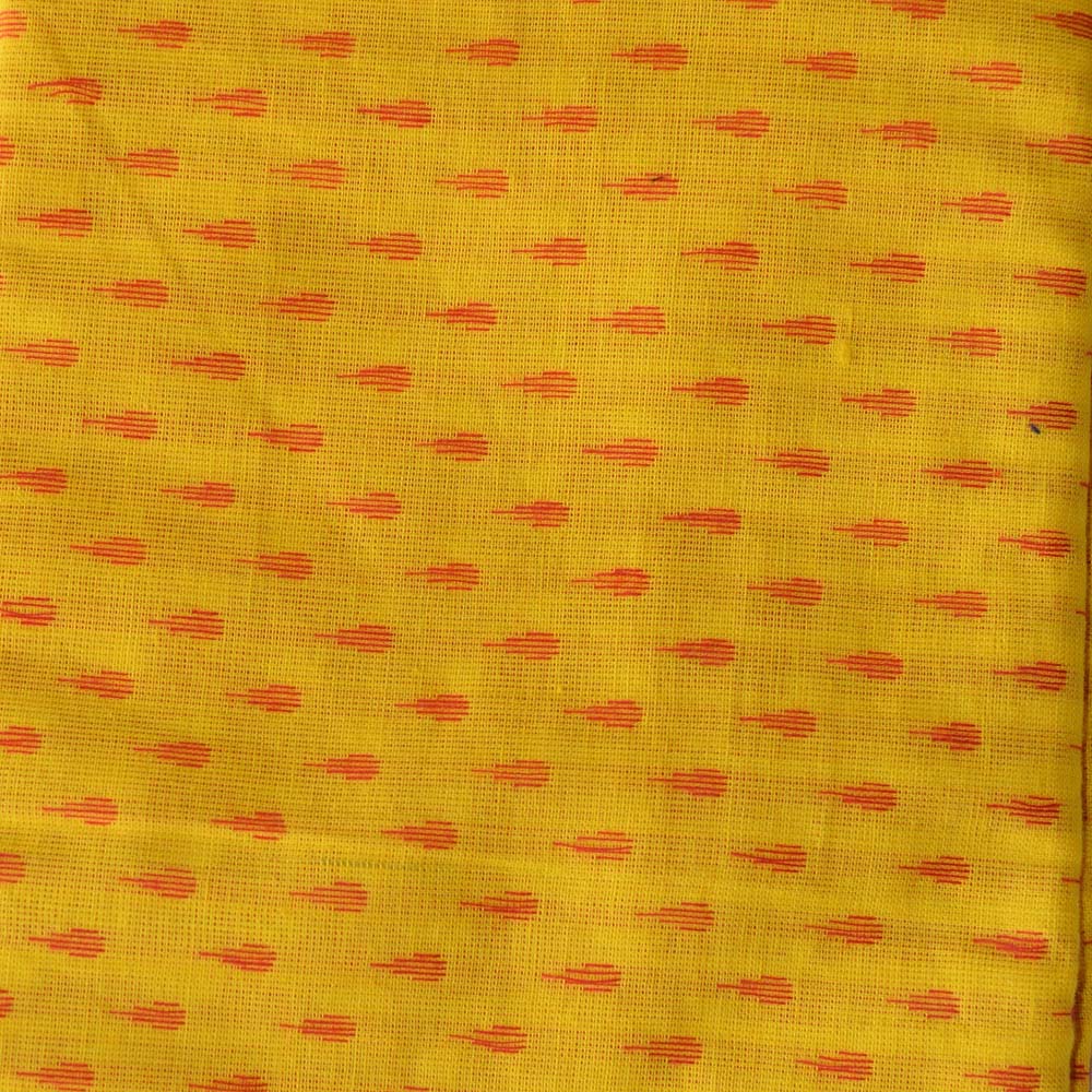 Woven Drop Weave Blouse Bit - 80 Cm - Yellow