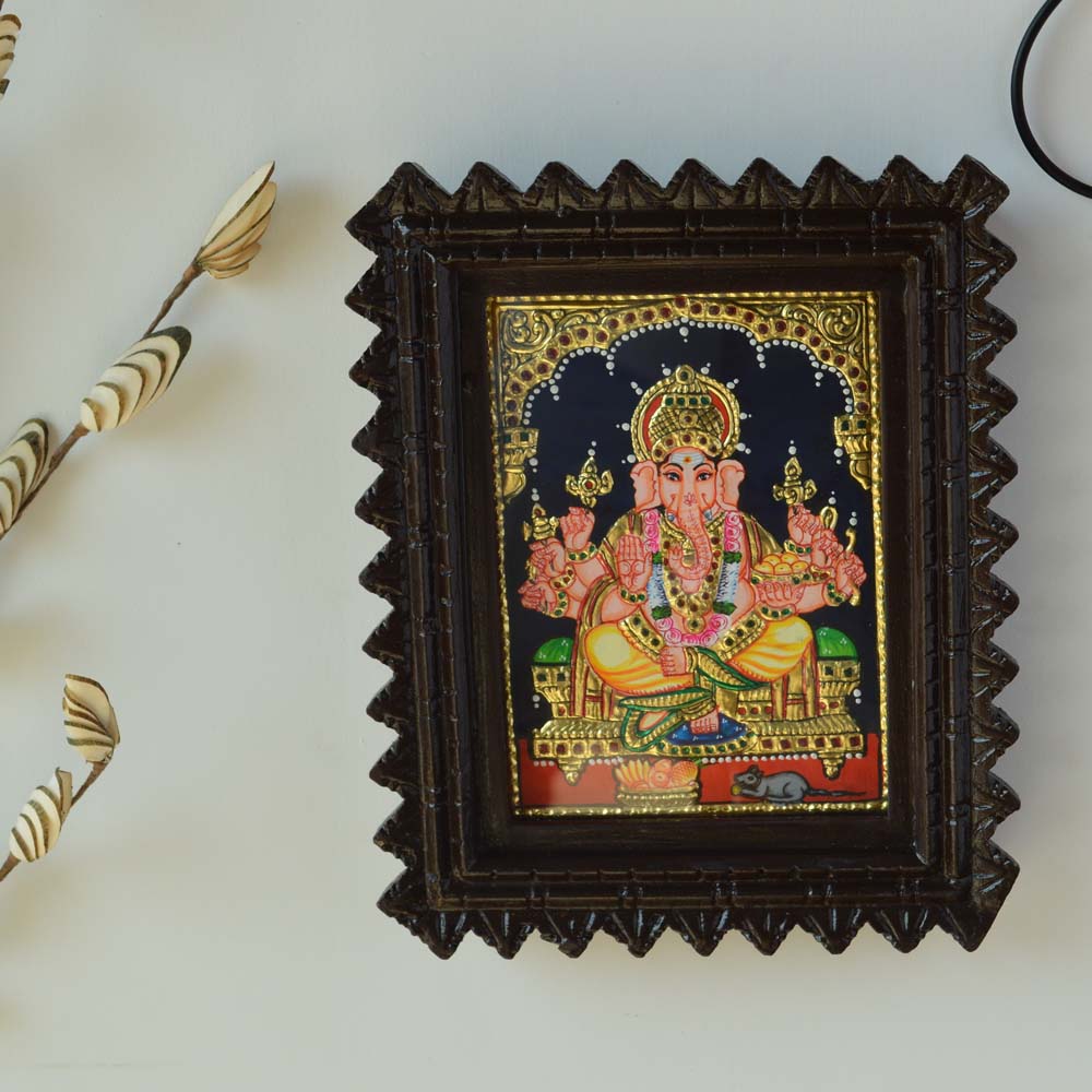 Bejeweled Ganesh-6*8