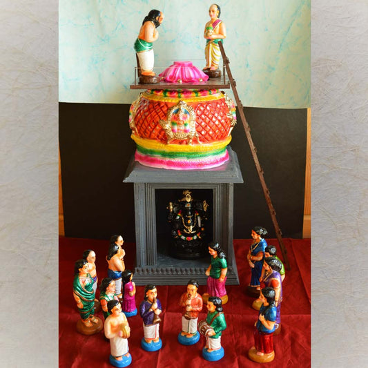 Navaratri Temple Kumbabishegam Set Vinayagar Kovil
