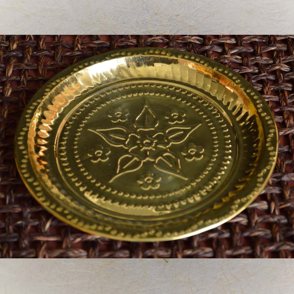 Eternal Flower Puja Plate