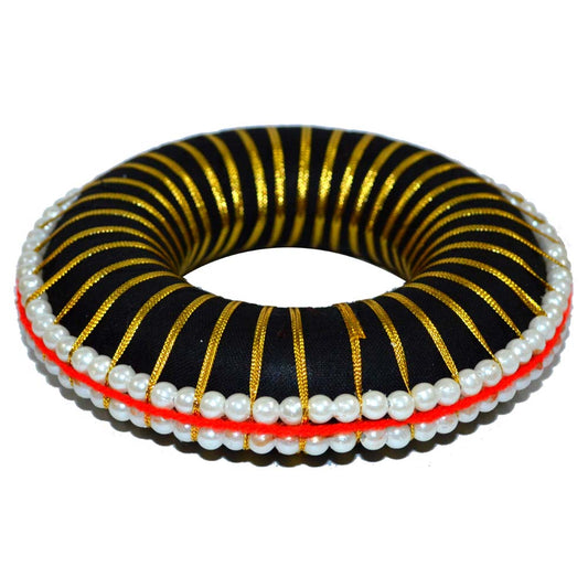 Bharatanatyam Ring With Pearls