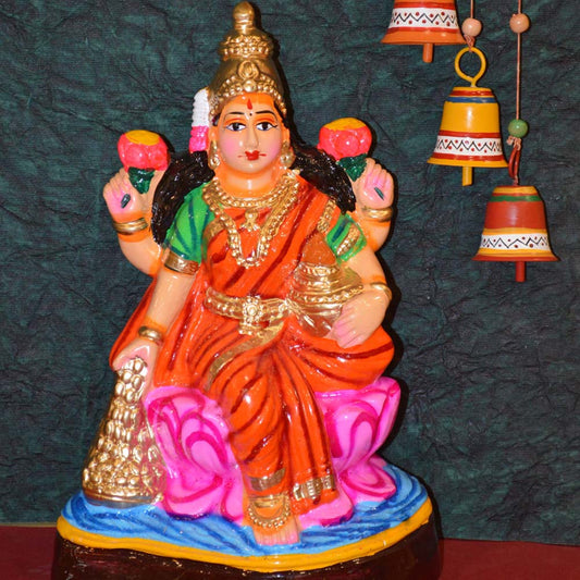 Navarathri Golu Doll Lakshmi 12"H