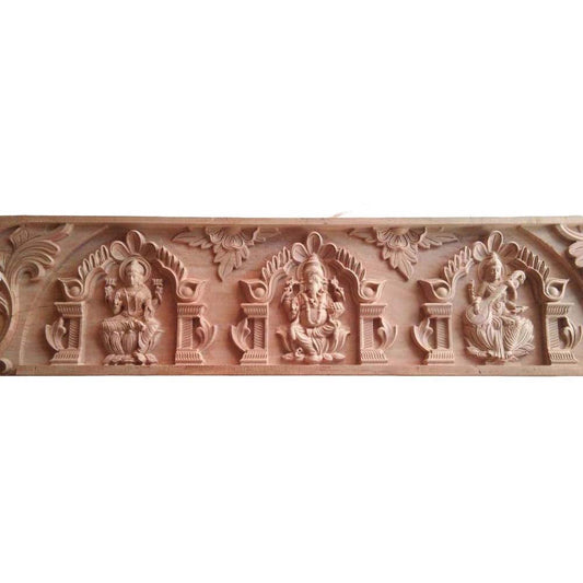 Lakshmi Ganesh Saraswati Gopuram Carving