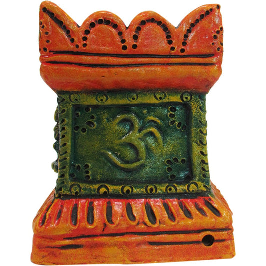 Earthen Rustic Stone Finish Horse-Drawn Planter