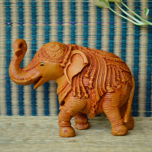 Chandan Elephant Showpiece