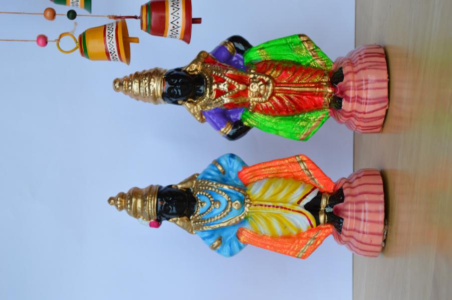 Pandurangan Raghumayi Set Navaratri Traditional Golu Doll