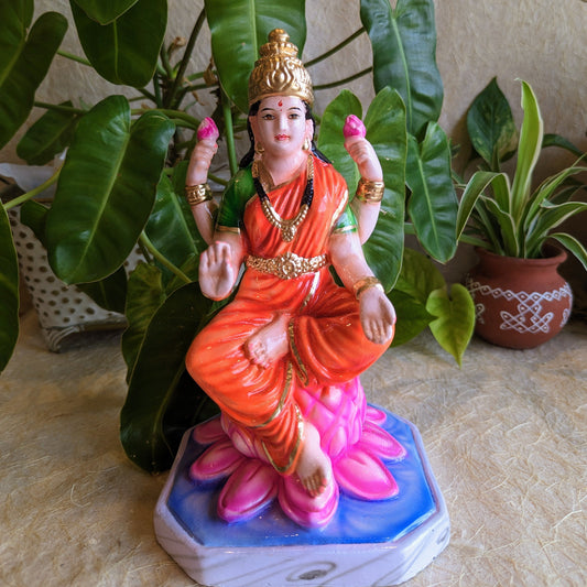 Saraswathi Goddess Of Wisdom Idol Navaratri Traditional Golu Doll
