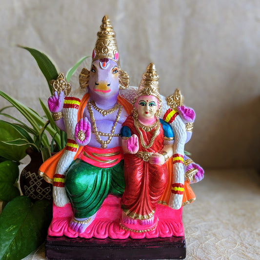 Varaha Lakshmi Divine Couple Navaratri Traditional Golu Doll
