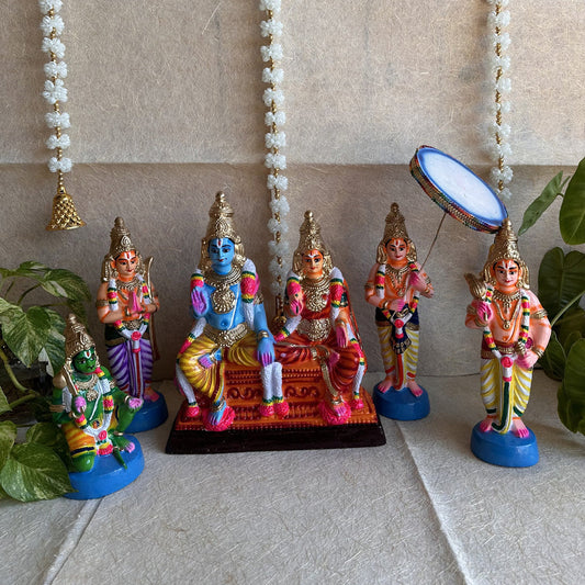 Kumbakonam Ramar Pattabhishekam Golu Set Navaratri Traditional Golu Doll