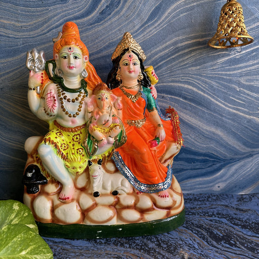 Shiva Parvathy Navaratri Traditional Golu Doll