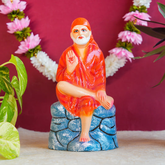 Sai Baba Spiritual Saint Of Shirdi Navaratri Traditional Golu Doll