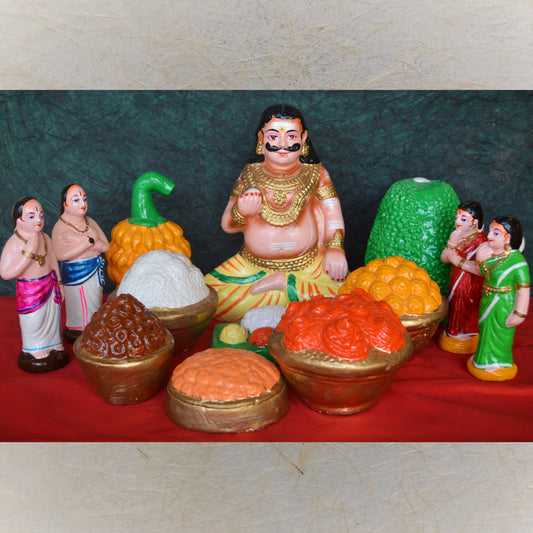 Maya Bazar Set Navaratri Traditional Golu Doll
