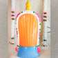Handcrafted Garbarakshambigai Navaratri Golu Doll with intricate detailing, vibrant colors, and traditional decor, ideal for spiritual and festive displays.