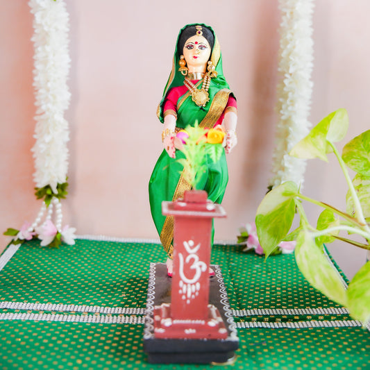 Tulsi Pooja Navaratri Traditional Golu Doll
