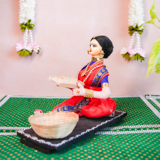 Basket Weaver Navaratri Traditional Golu Doll