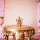 Handcrafted Brass Balambika Idol featuring intricate detailing, symbolizing purity and wisdom, ideal for home temples and festive decor.