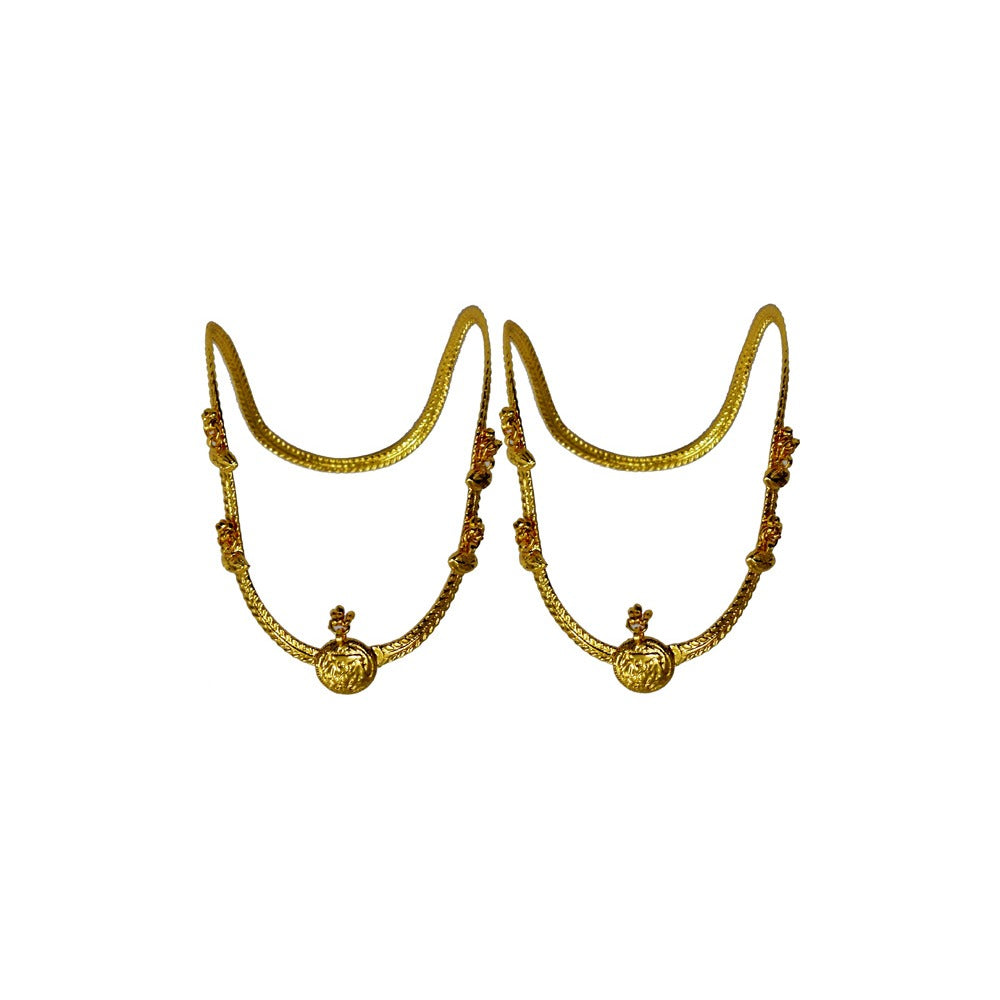 Traditional Deity Vanki Set – Pair Of Armlets For Idol Alankaram