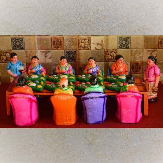 Meal Dining Set Navaratri Traditional Golu Doll