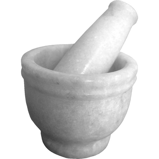 Marble Mortar And Pestle Set