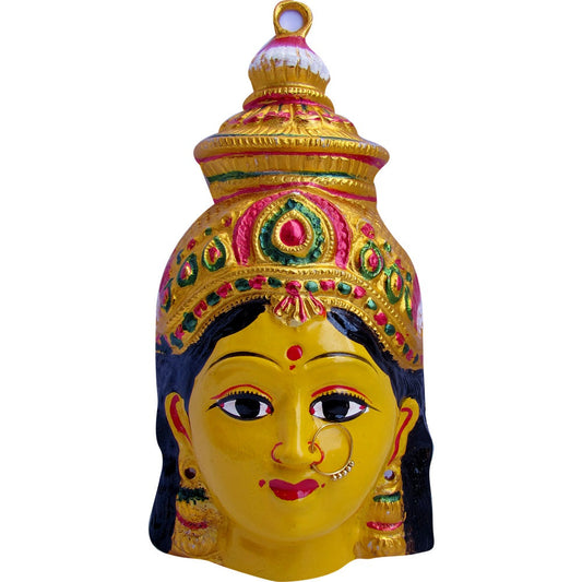 Traditional Varalakshmi Devi Face Mask (5 Inch)