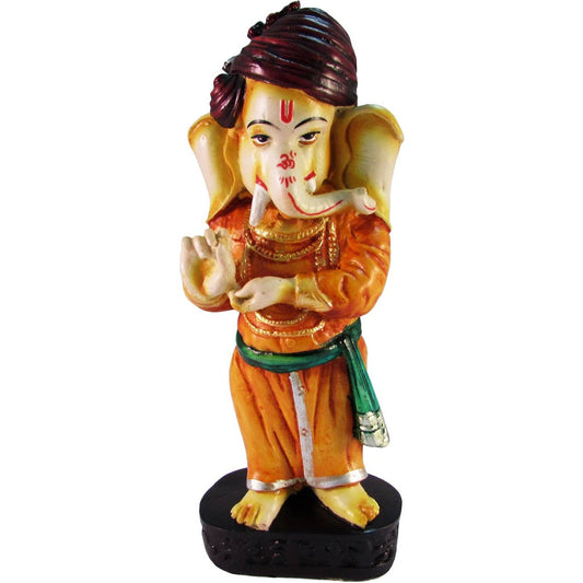 Enchanting Blessing Ganesha Idol – Standing Pose With Mudra