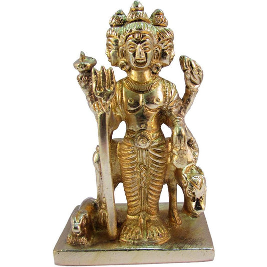 Brass Lord Dattatreya Idol