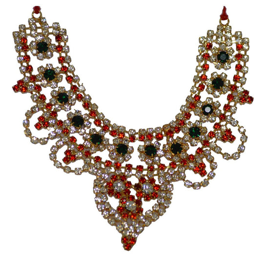Traditional Stone Necklace – Kundan Style