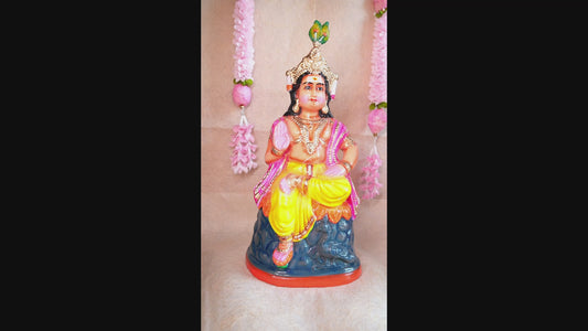 Navarathri Golu Dolls Murugan Seated