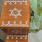 Three-Steps Vilakku Padi - Teak