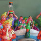 Navarathri Golu Marriage Car Oorvalam Set (Peacock)