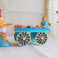 Vendor Vegetable Seller With Cart