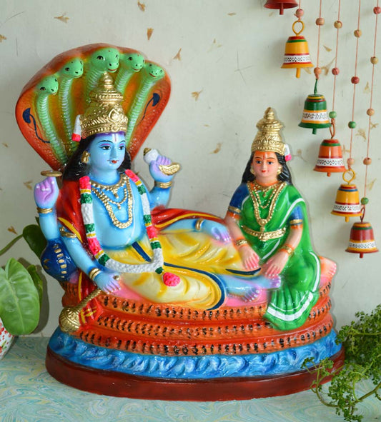 Navarathri Golu Doll Ranganathar With Lakshmi