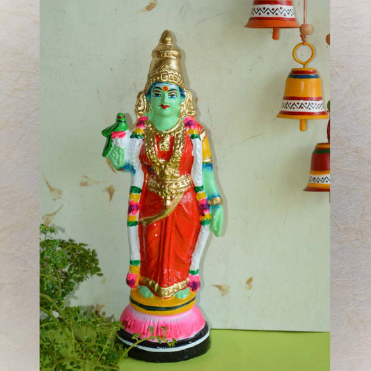Navarathri Golu Doll Meenakshi Multi Color 10"