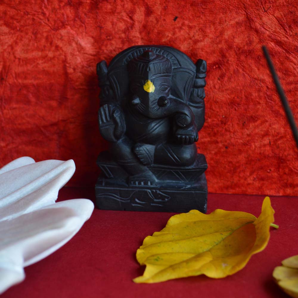 Marble Galaxy Ganesh Idol
