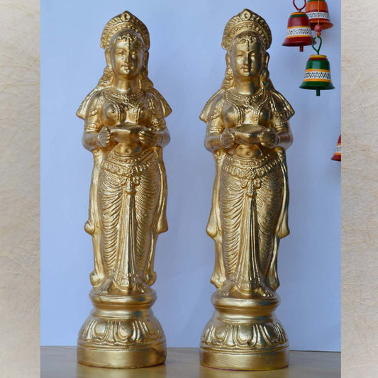 Navaratri Pavai Vilakku -Pair