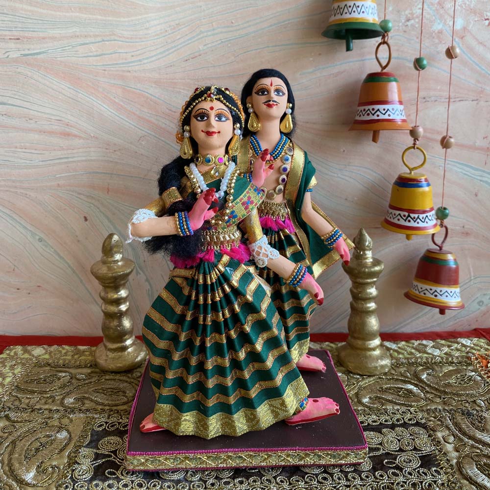 Bharathnatiyam Couple Set