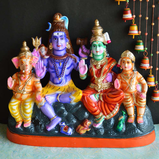 Navarathri Golu Doll Shiva Kutumpam