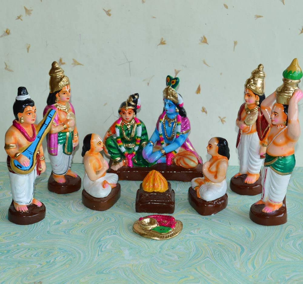 Navarathri Golu Doll Andal Kalyanam