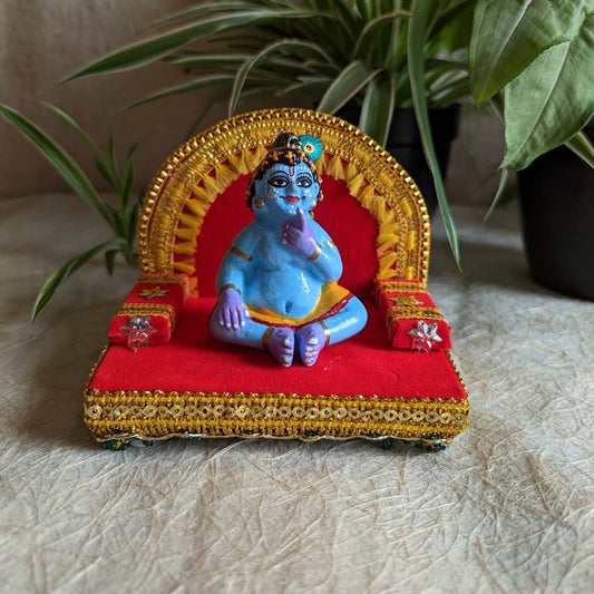 Laddu Krishna On Simhasn