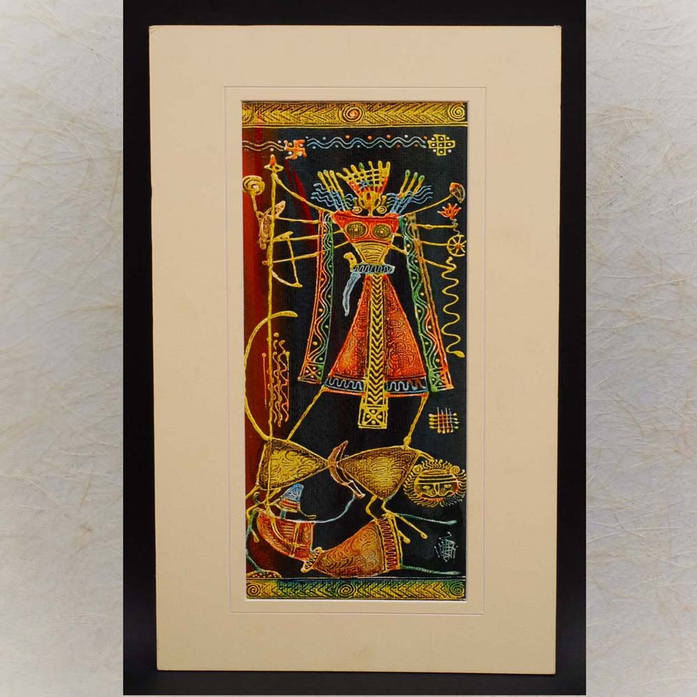 Acrylic Painting 4 Durga