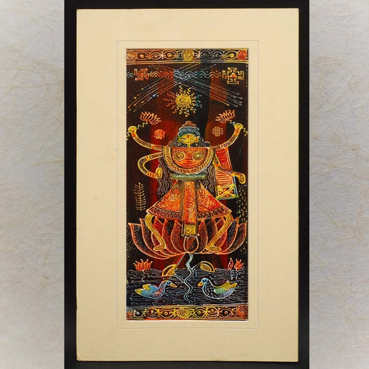 Acrylic Painting 6 Lakshmi